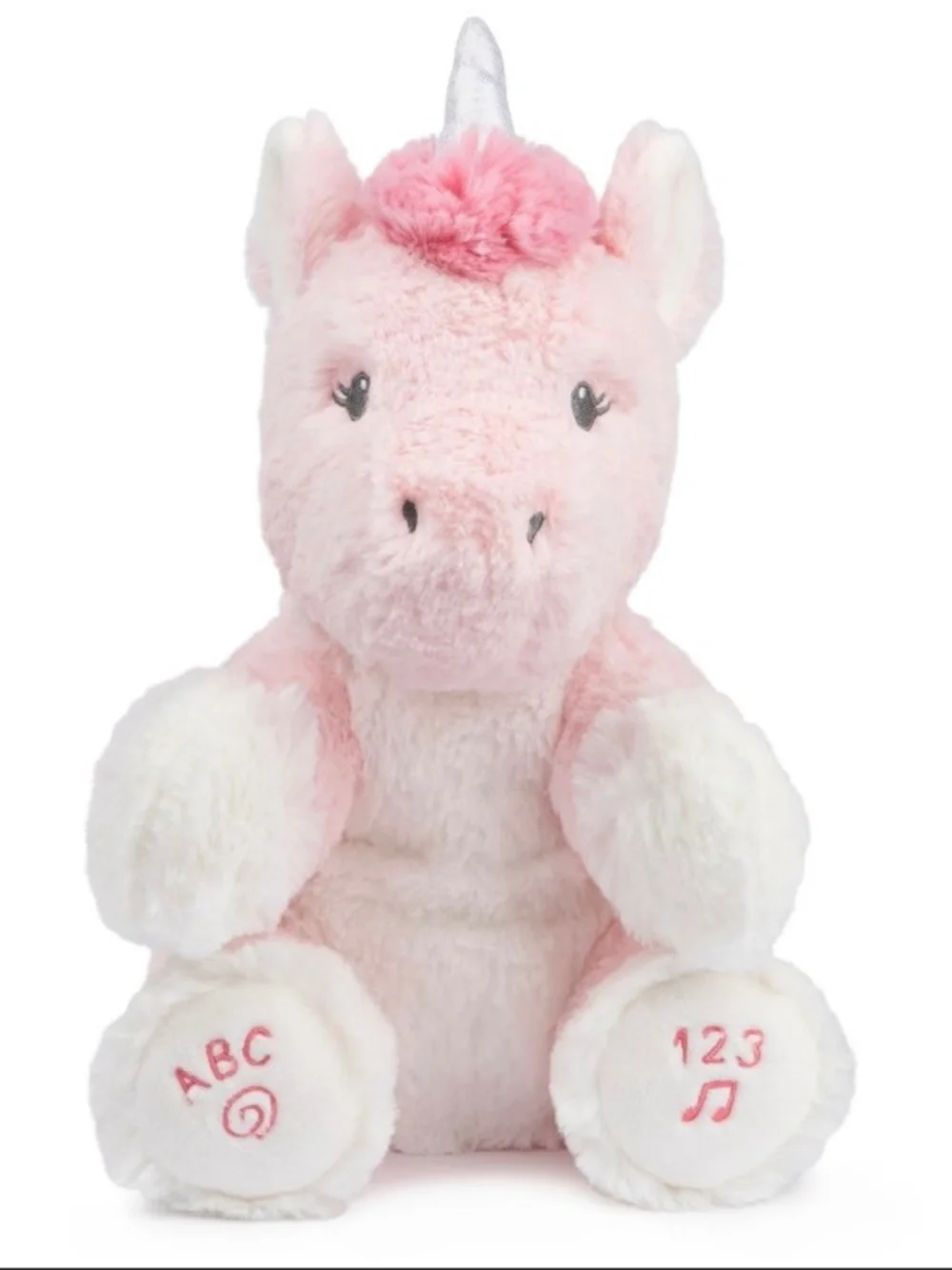 GUND Baby Animated Alora the Unicorn Plush Clapping Singing Toy